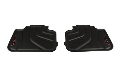 Accesorii - SET COVOARASE CAUCIUC SPATE SPORTLINE NEGRU/ROSU "All-Weather" O.E. 51472365857 - BMW X1 F48