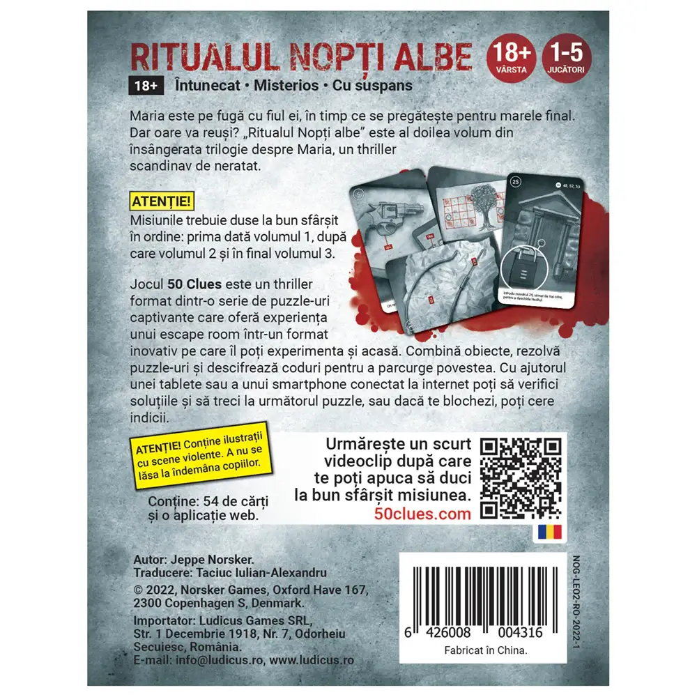 50 Clues: Ritualul Nopti Albe – Joc de Mister Cooperativ [3]