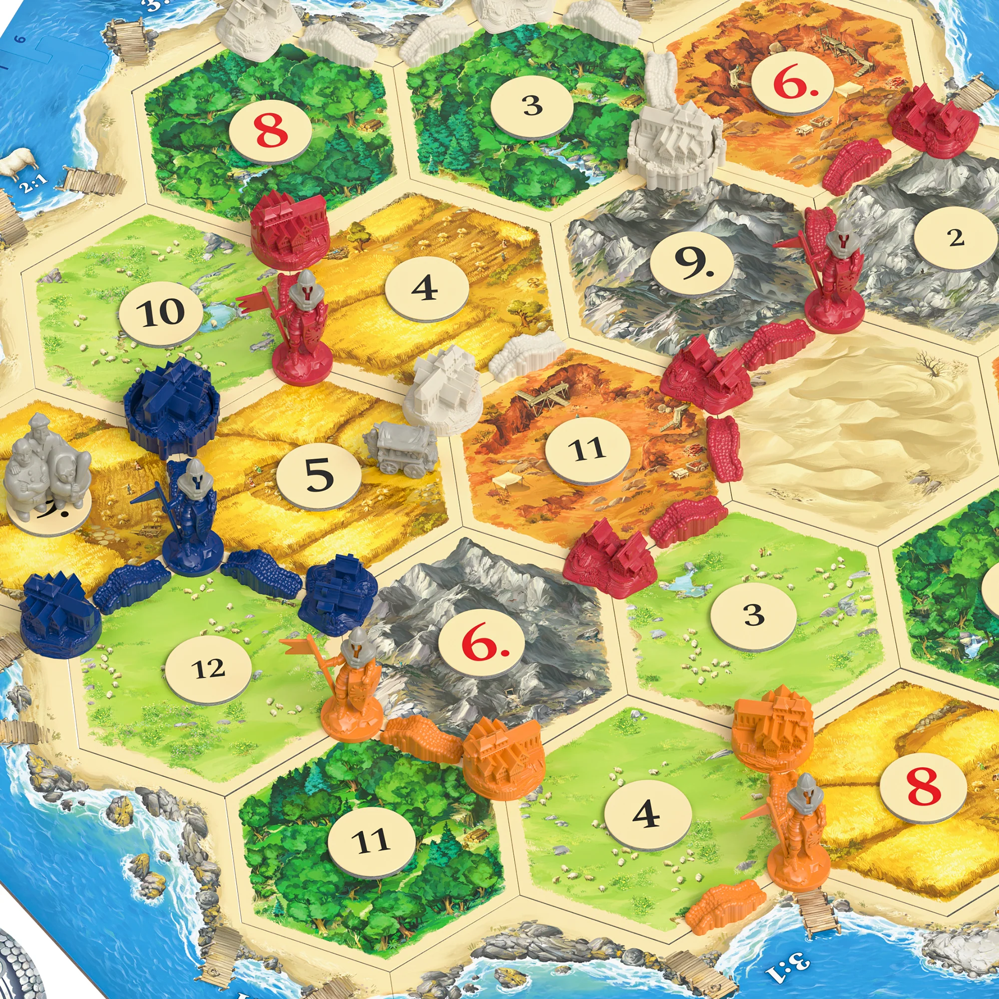 Catan - Orase si Cavaleri - Extensie joc de strategie [3]