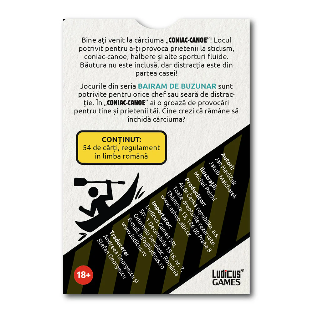Coniac Canoe – Joc party pentru adulti [3]