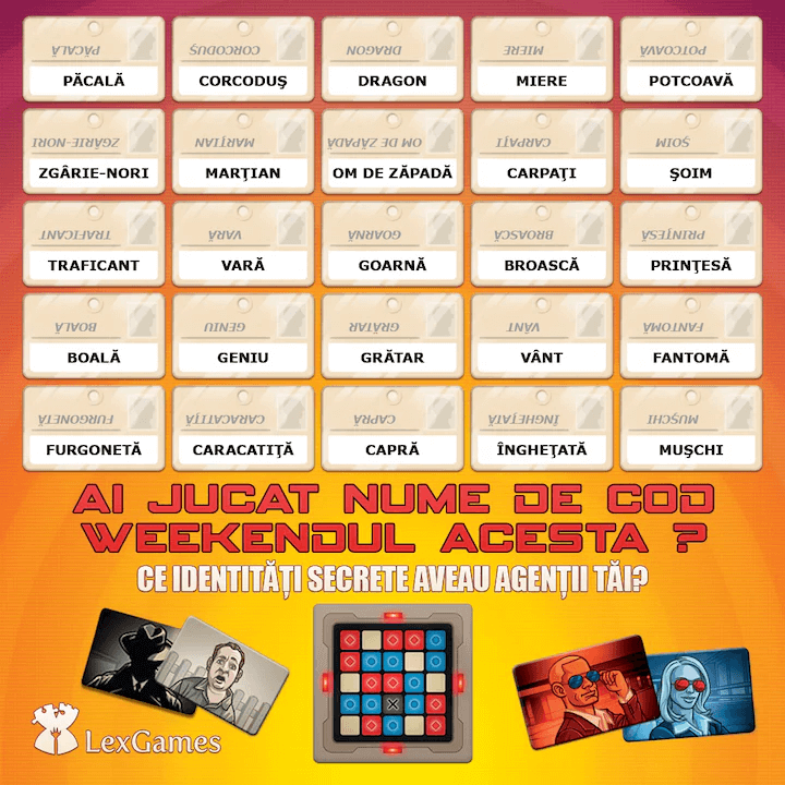 Nume de Cod (Codenames) – Jocul de baza [2]