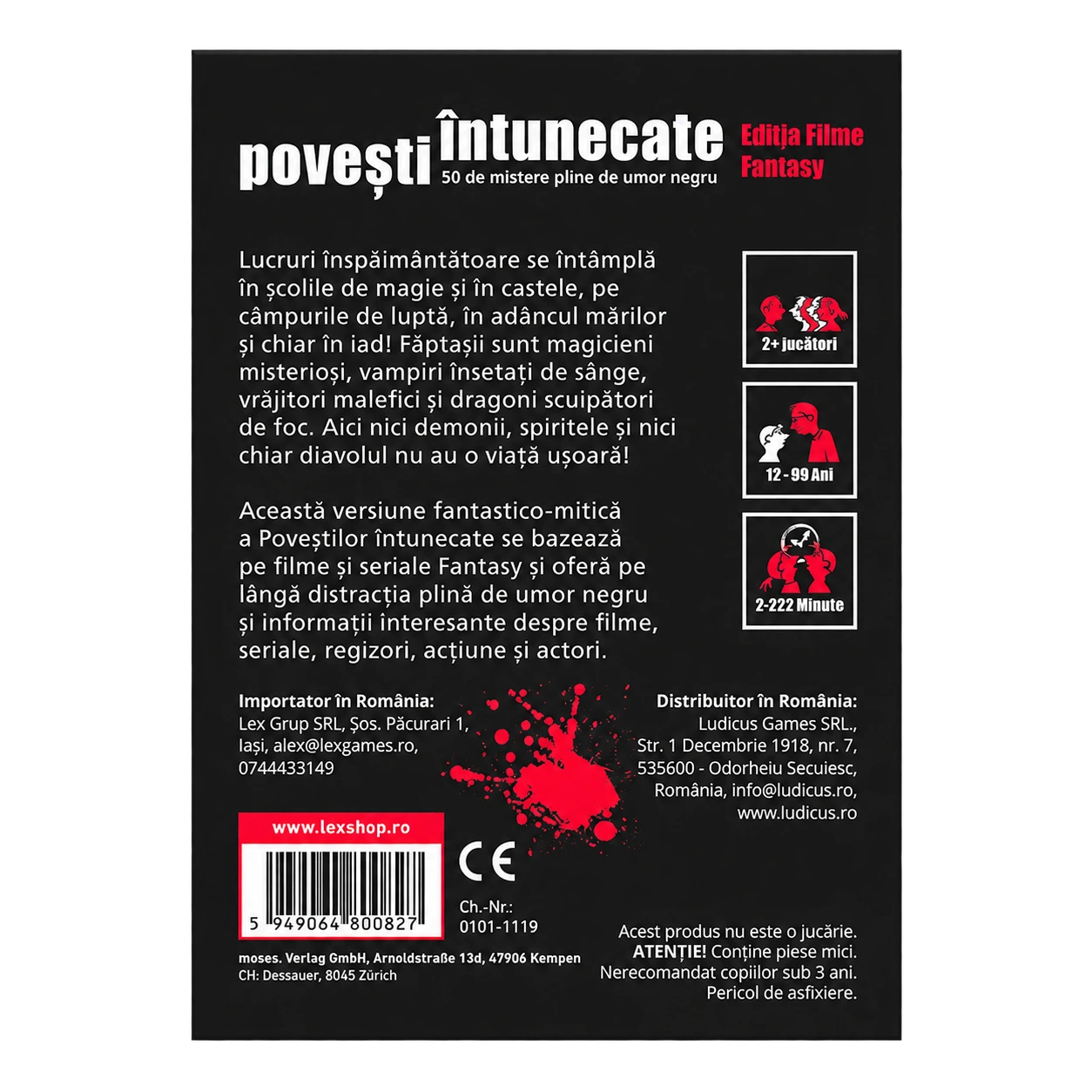 Povesti Intunecate: Editia Filme Fantasy (Romana) [2]