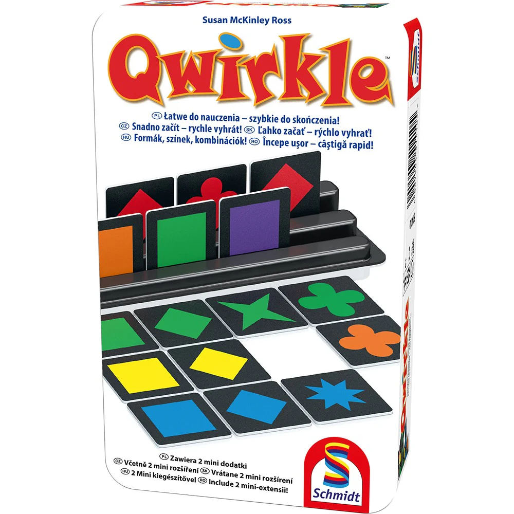 Qwirkle – Joc de masa abstract (cutie metalica) [1]