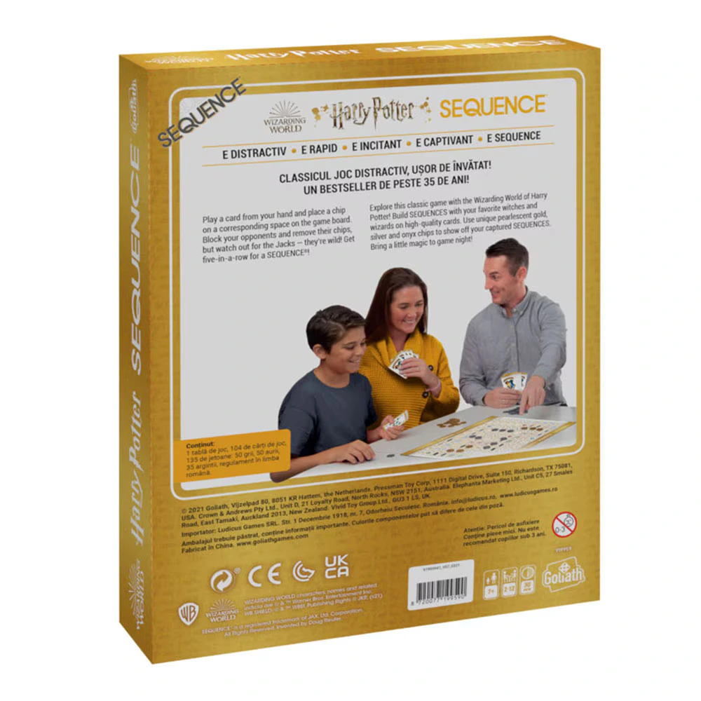 Sequence Harry Potter – Joc de carti pentru familie [3]