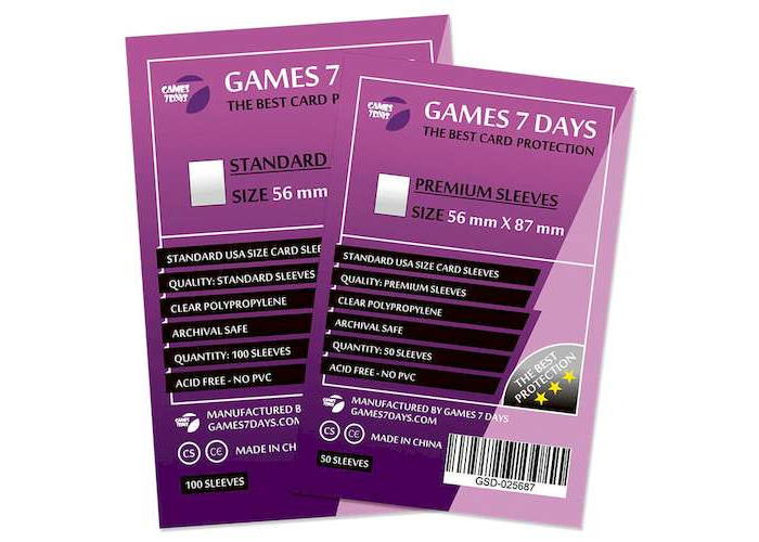 Sleeves 56x87 mm Standard USA (100 buc) [2]