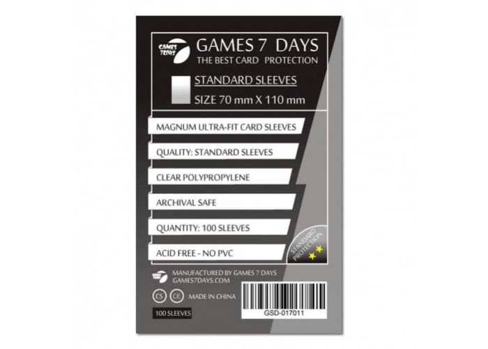 Sleeves 70x110 mm Magnum Ultra-Fit (100 buc) [1]