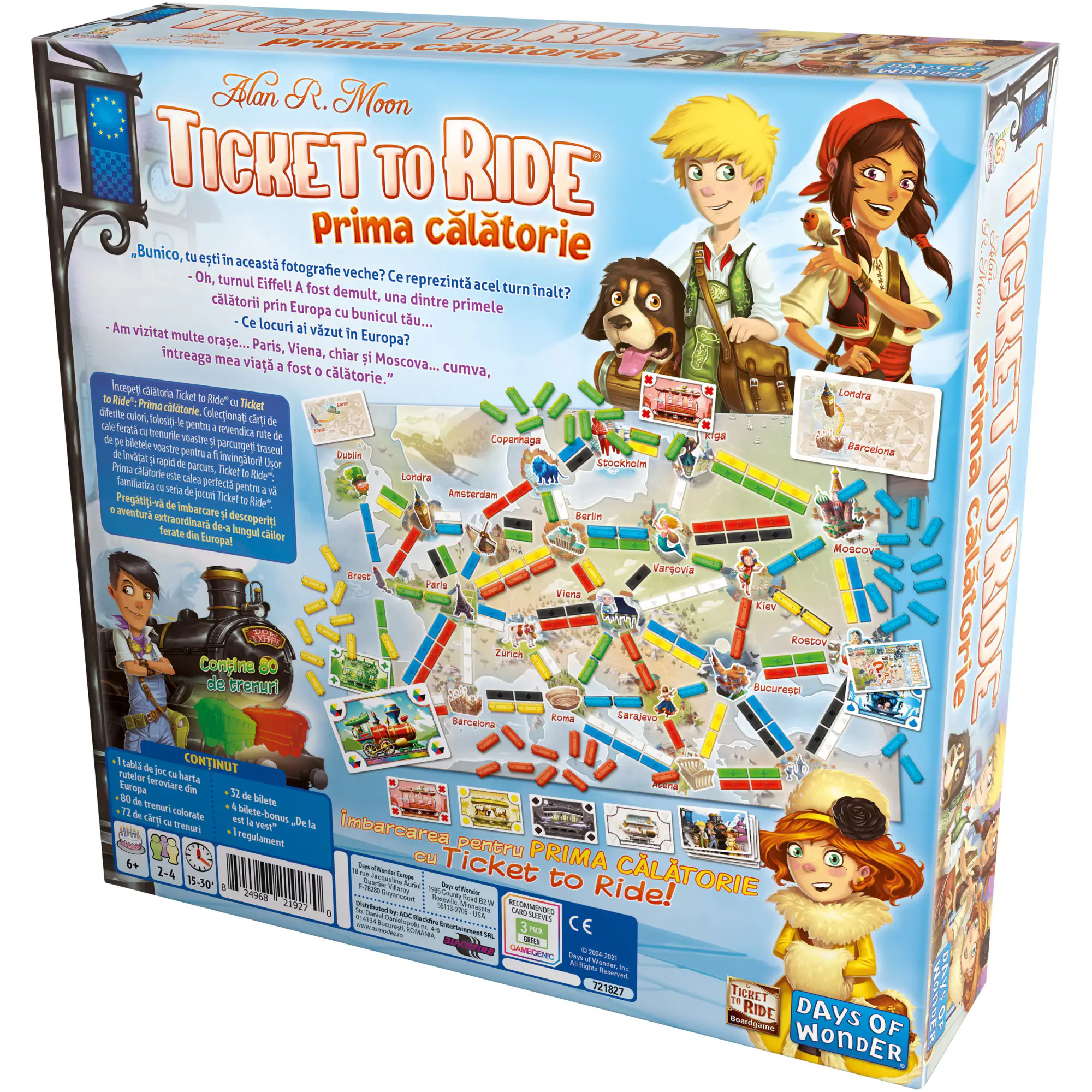Ticket to Ride: Prima Calatorie – Joc Familie [3]