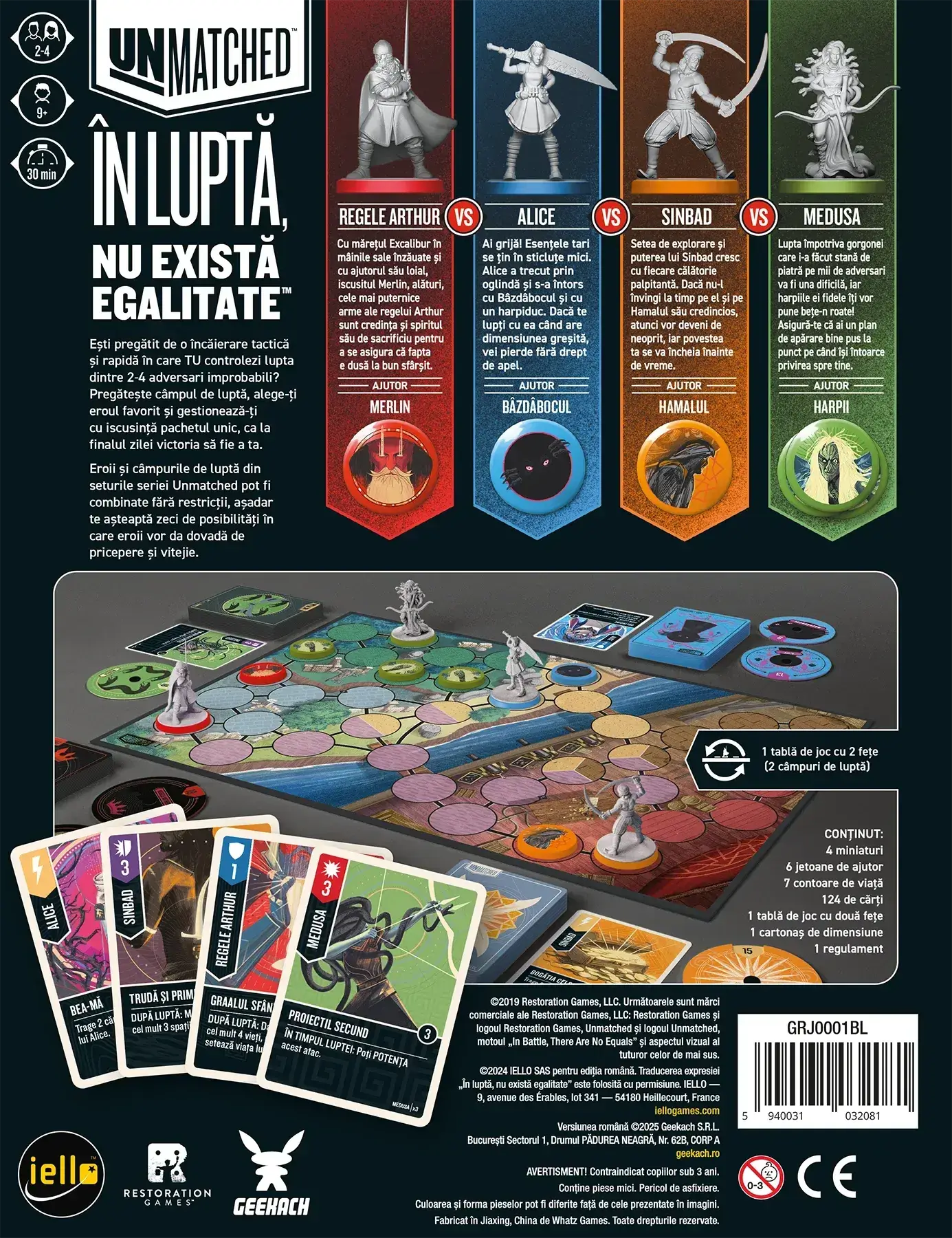 Unmatched: Batalia Legendelor Vol 1 – Joc tactic [2]