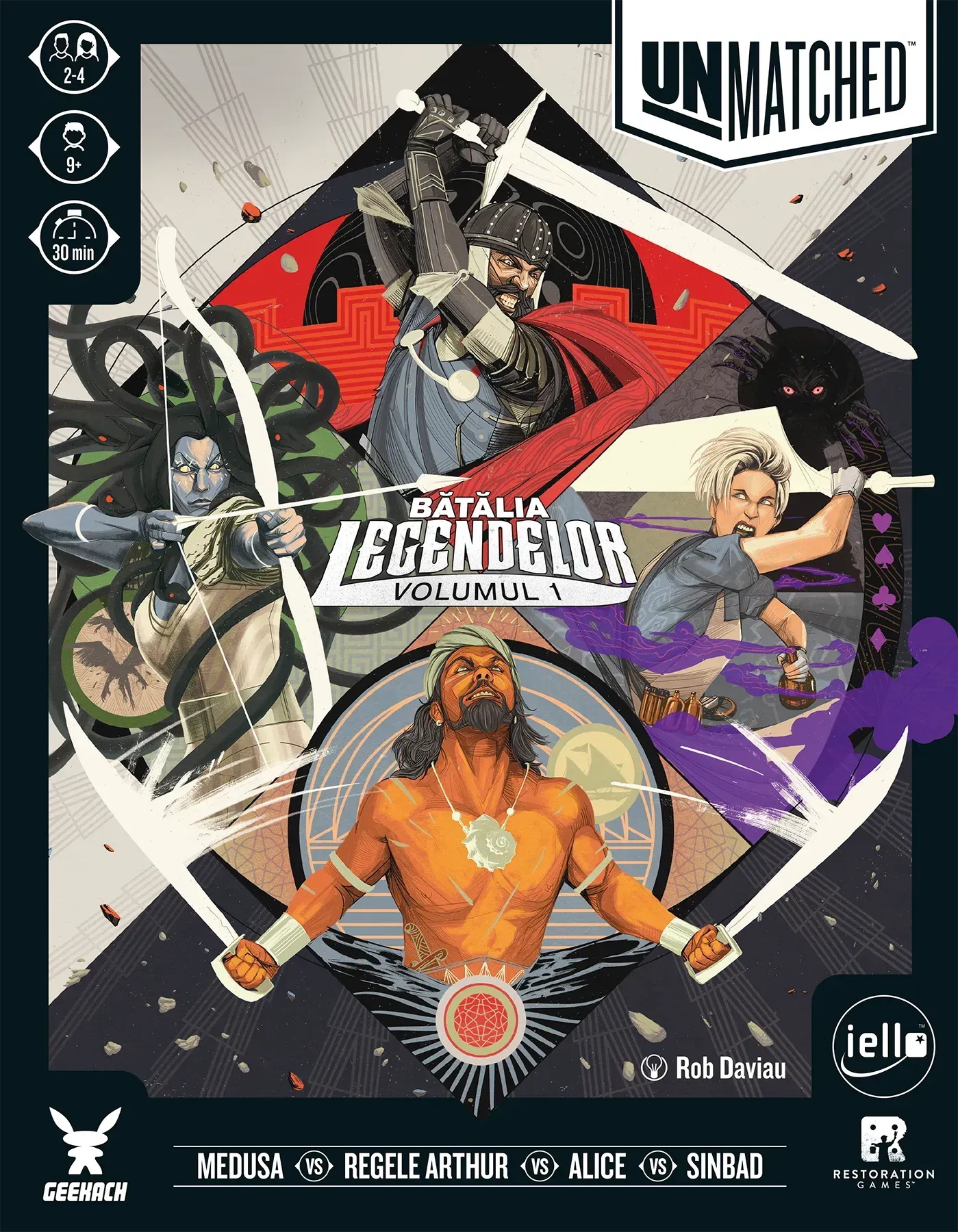 Unmatched: Batalia Legendelor Vol 1 – Joc tactic [7]