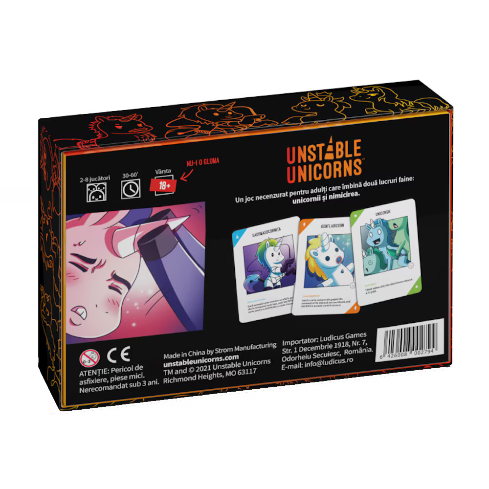 Unstable Unicorns: NSFW – Joc de Carti pentru Adulti [2]