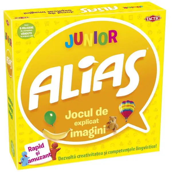 Jocuri de masa pentru Copii - Alias Junior – Joc de Cuvinte pentru Copii