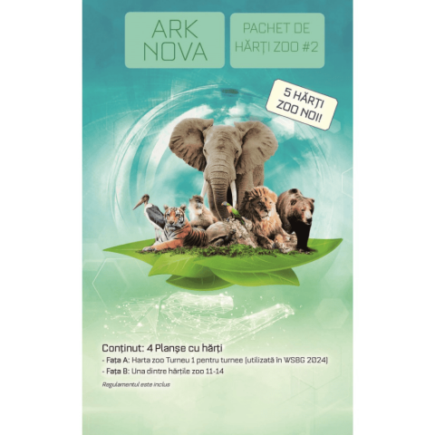 Ark Nova: Map Pack 2 (Ro) - Extensie