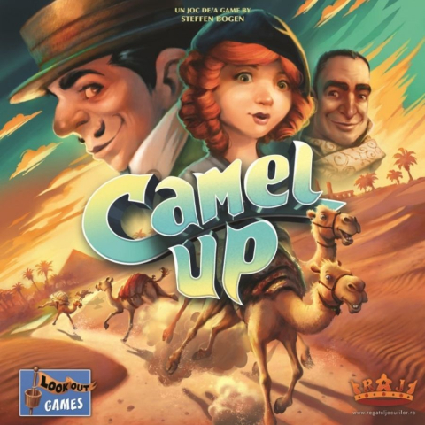 Jocuri de Masa in Engleza - Camel Up – Joc (2nd edition) Ro/En