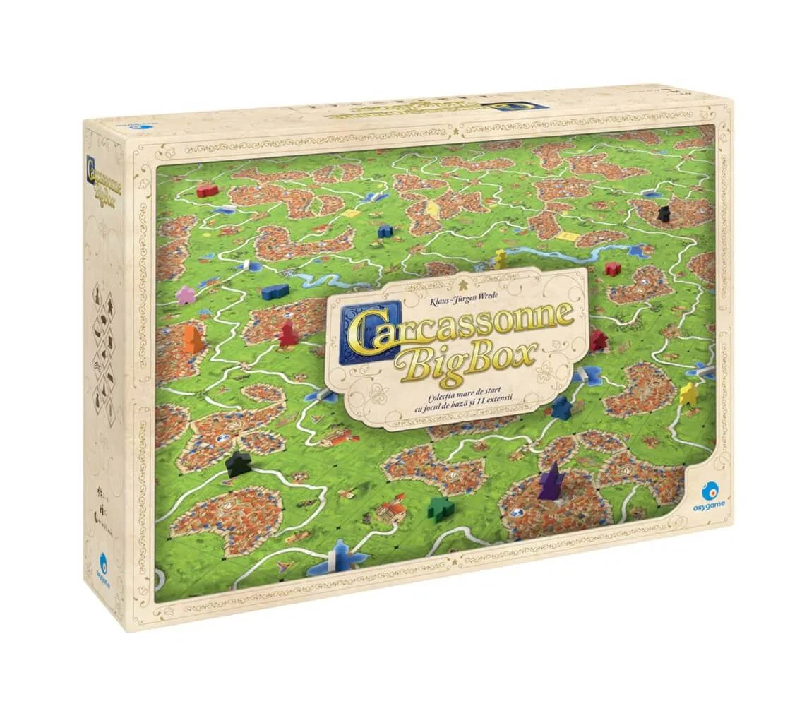 Jocuri de Societate - Carcassonne Big Box (Romana) - Joc