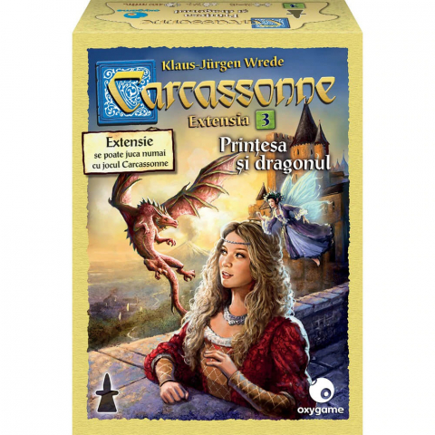 Extensii Jocuri de Masa - Carcassonne: Extensia 3 – Printesa si Dragonul