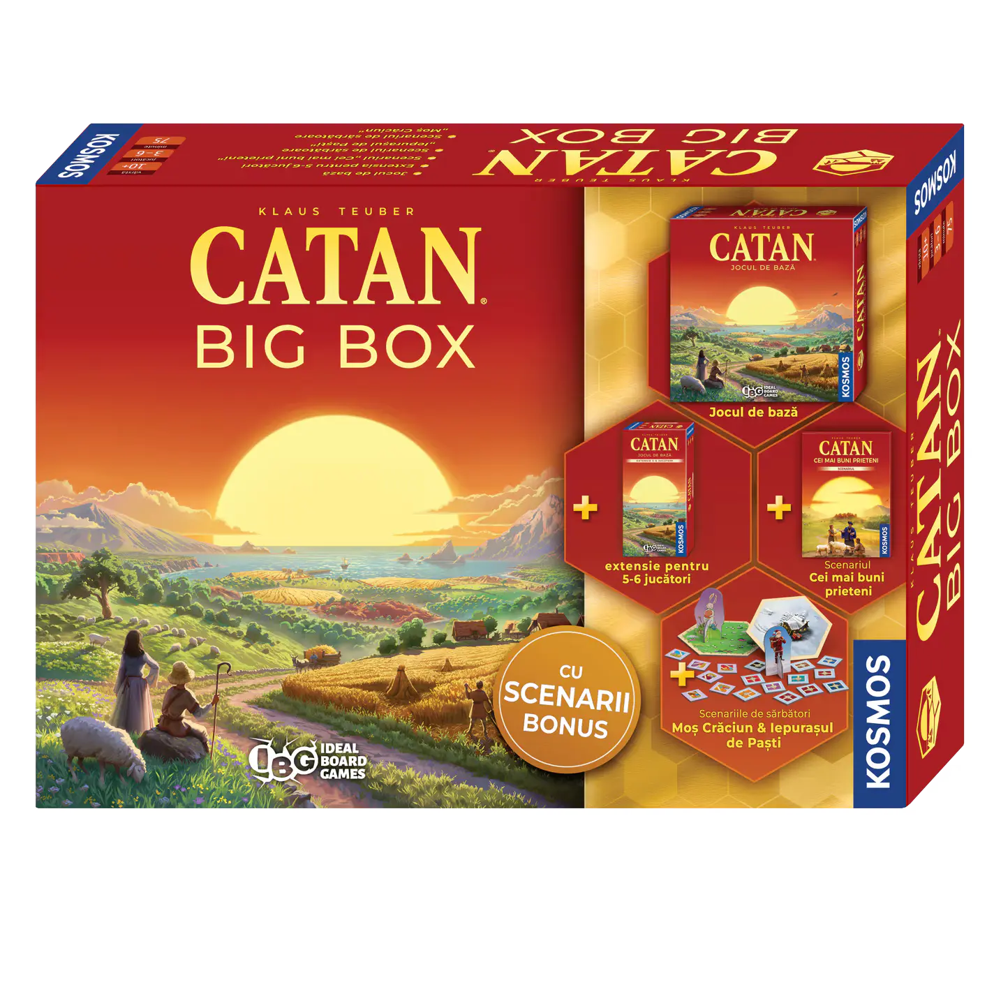 Jocuri de Strategie - Catan Big Box – Joc cu extensii (RO)
