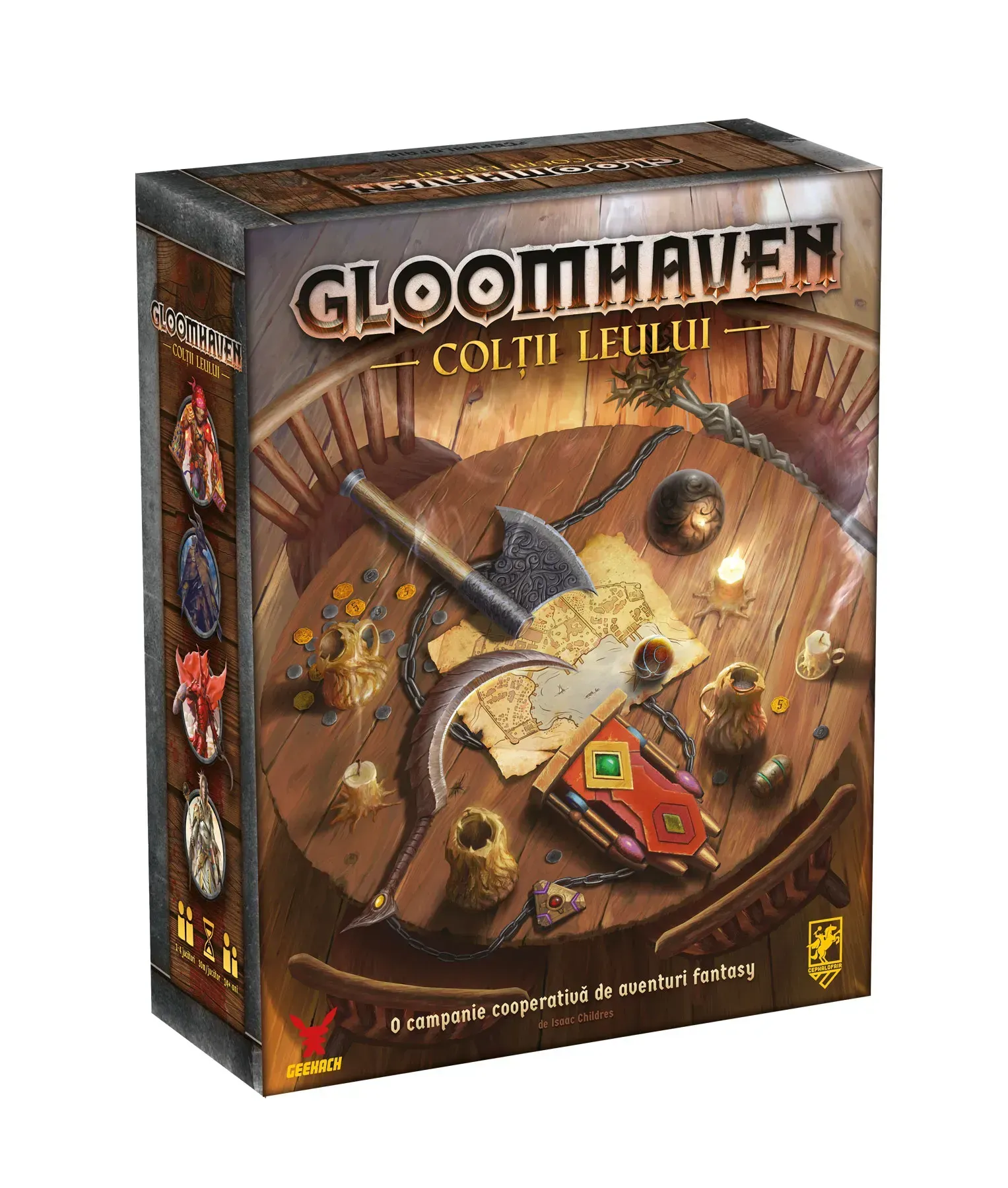 Jocuri Cooperative - Gloomhaven: Coltii Leului – Joc cooperativ (Ro)
