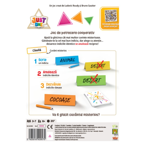 Just One (Ro) - Joc de petrecere [1]