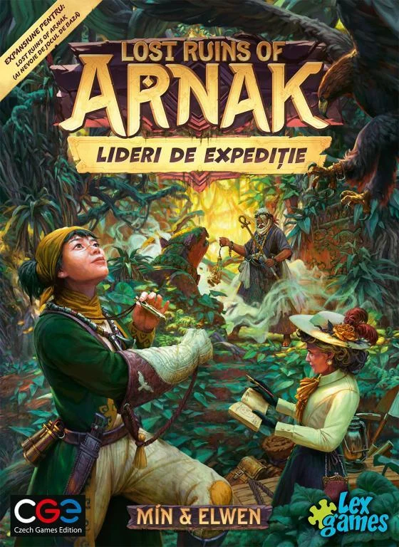 Jocuri de Masa in Romana - Lost Ruins of Arnak: Lideri de Expeditie – Extensie