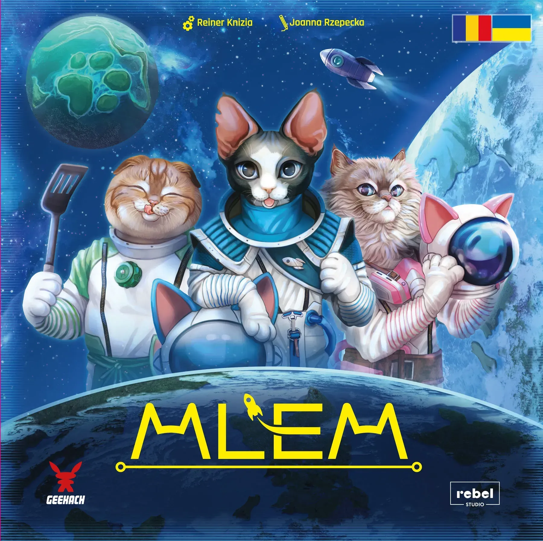 MLEM: Astromiauti – Joc de familie cu pisici (Ro-Ua) [6]