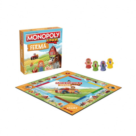 Monopoly Junior Ferma – Joc de familie pentru copii (RO) [1]