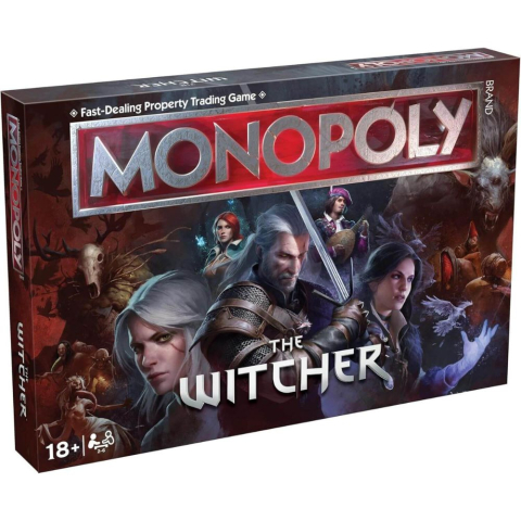 Jocuri in 2 - Monopoly The Witcher - Joc de masa in engleza
