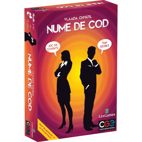 Top Jocuri de Societate - Cele Mai Populare Titluri - Nume de Cod (Codenames) – Joc (ro)