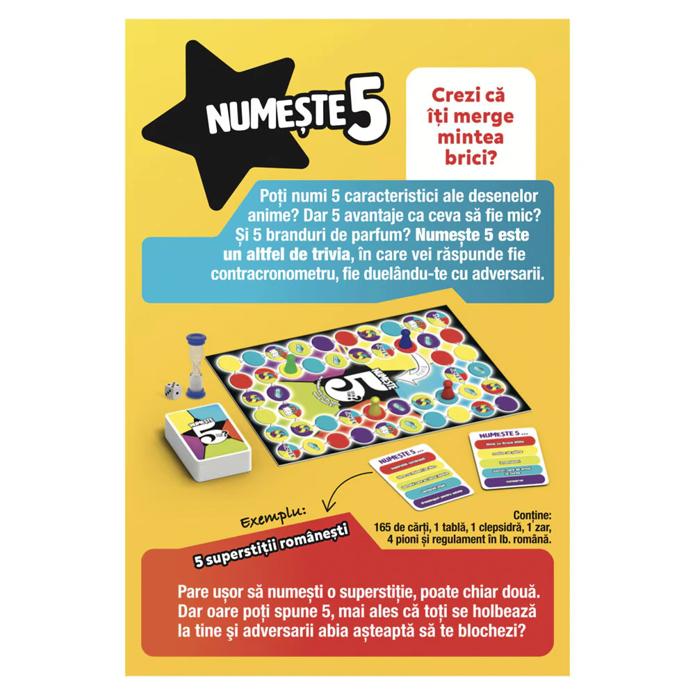 Numeste 5 / Name 5 (Ro) - Joc de petrecere [2]