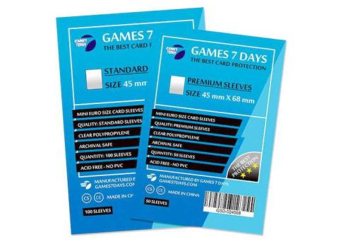 Sleeves 45x68 mm Mini Euro (100 buc) [1]