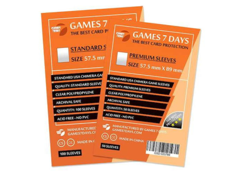 Sleeves 57.5x89 mm Standard USA Chimera (100 buc) [1]