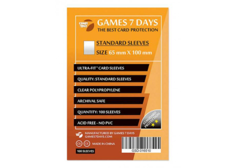 Accesorii jocuri de societate - Sleeves 65x100 mm Magnum (100 buc)