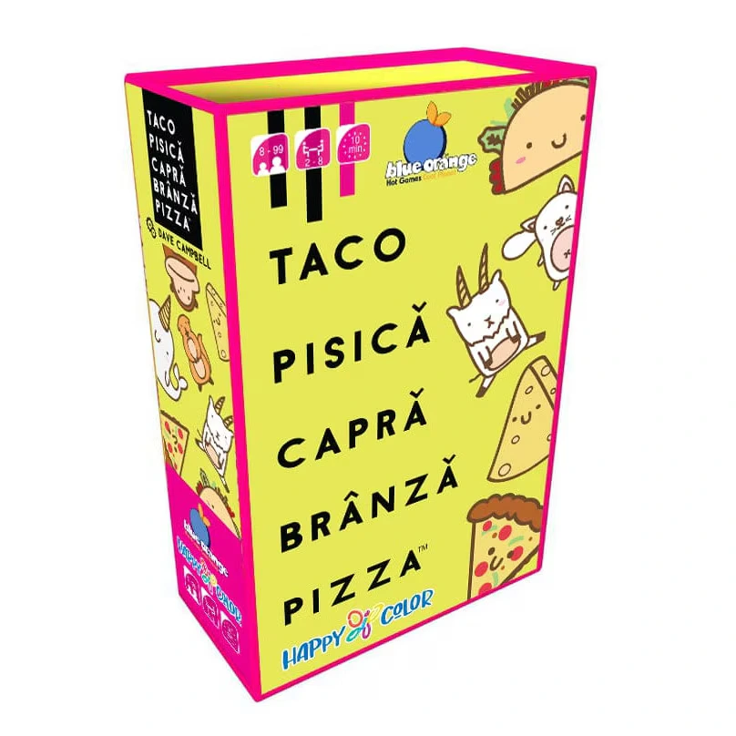 Jocuri de Societate - Taco Pisica Capra Branza Pizza (Taco Cat Goat Cheese Pizza)
