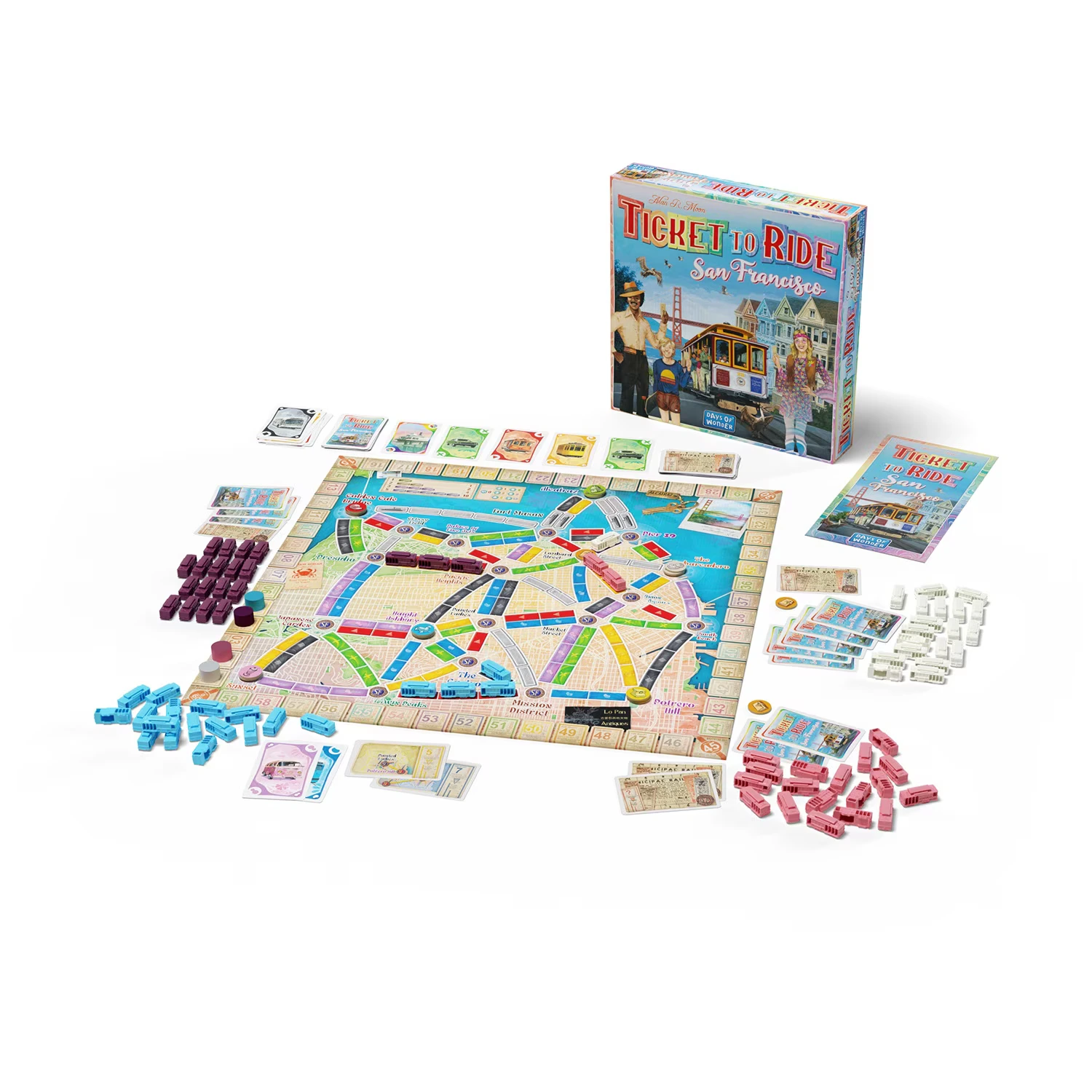 Ticket to Ride: San Francisco - Joc de familie [2]