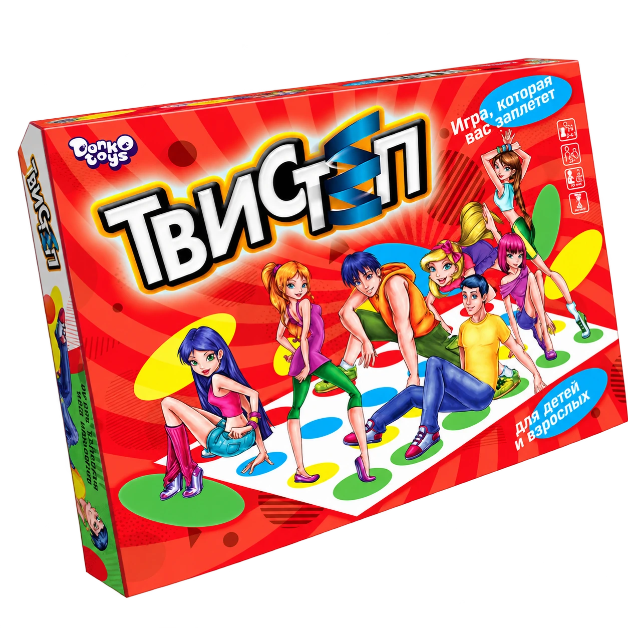 Jocuri de Societate - Twister - Joc de petrecere