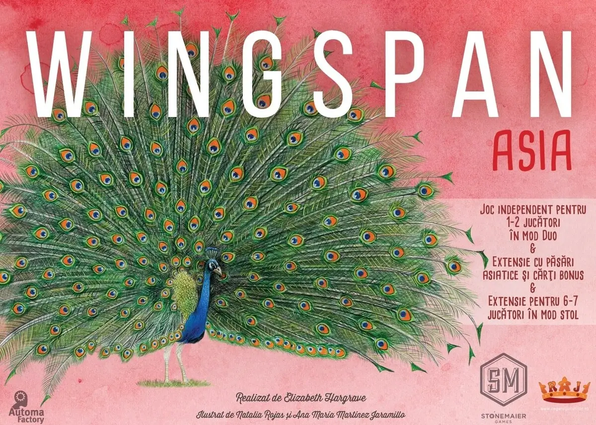 Jocuri de Societate - wingspan-asia-romana