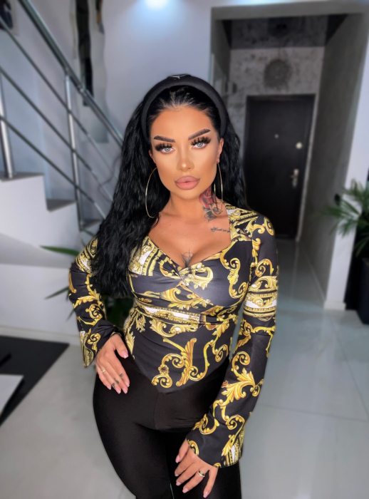 Bluza diva gold