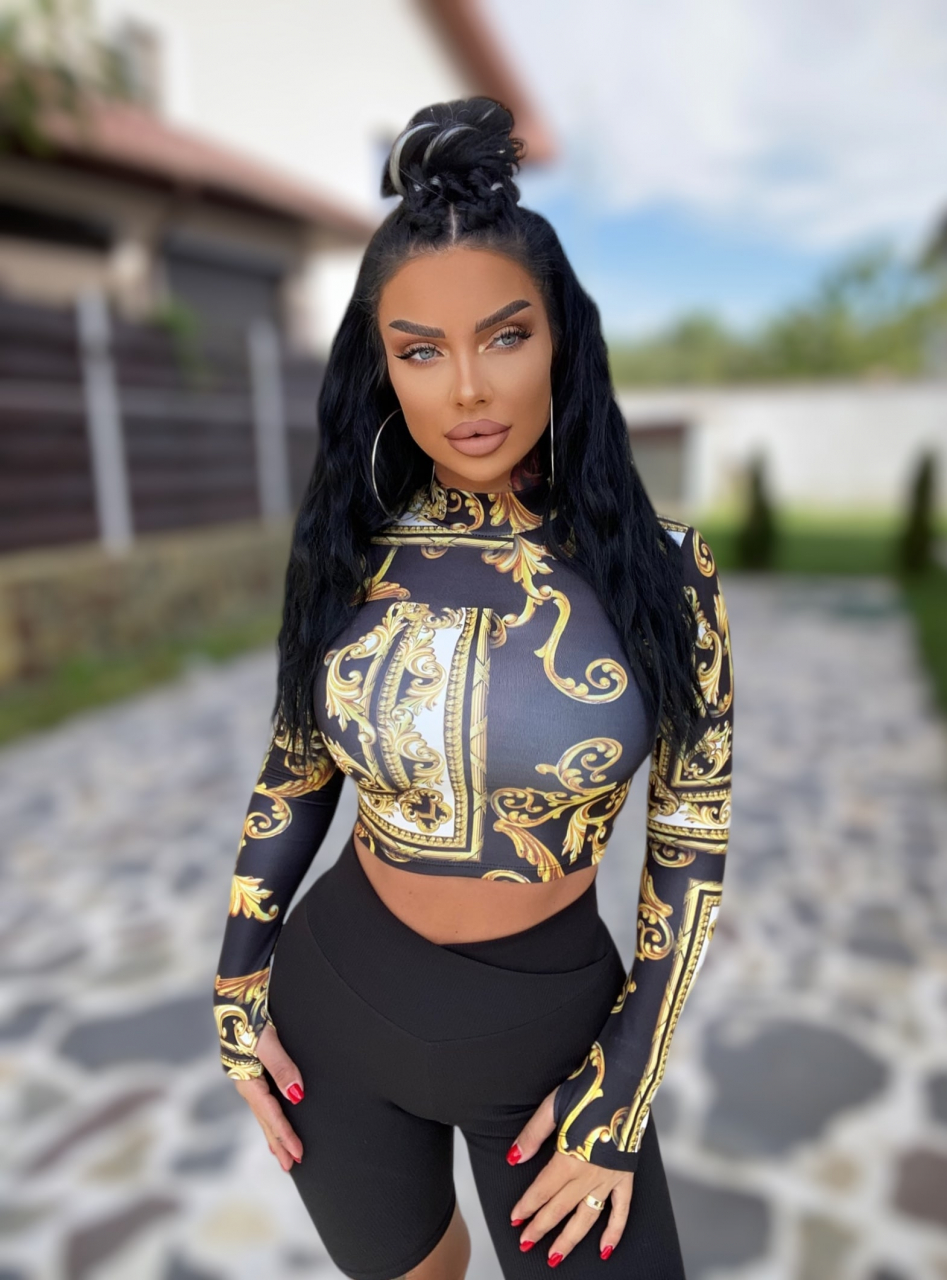 Bluza gold chain