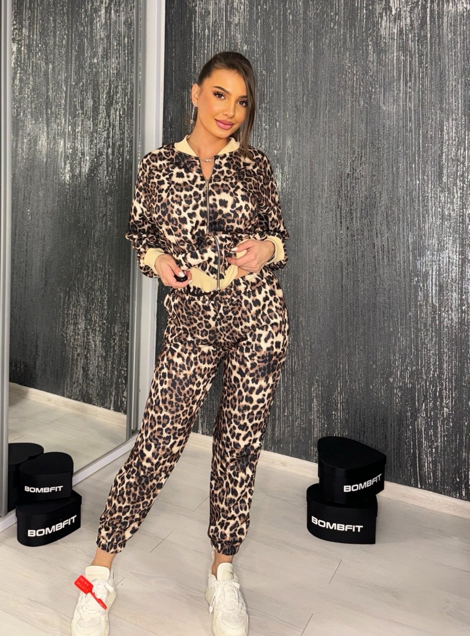 Compleu Leopard Glam