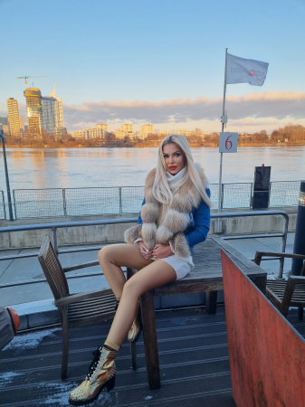 Colanti Luciosi Aurii Dama Gold cu Talie Inalta din Lycra Modelatori si Anticelulitici | BOMBFIT [1]