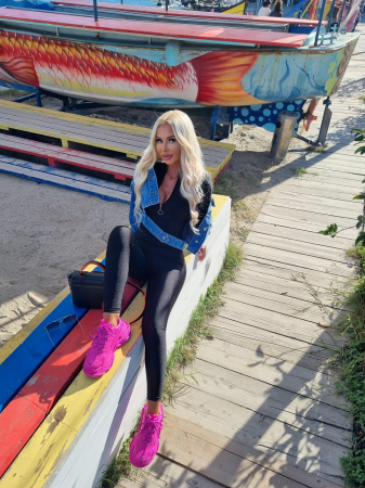 Salopeta Neagra Lucioasa Dama Lunga Zip Up Black Lycra Modelatoare Compresiva Anticelulitica Efect Push Up Eleganta Sport Elastica | BOMBFIT [17]