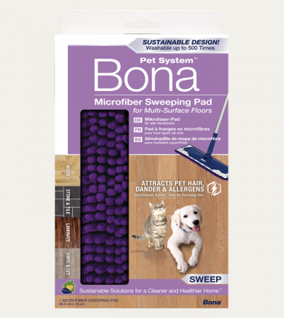 PET SYSTEM - Bona Pet System™ Microfiber Sweeping Pad