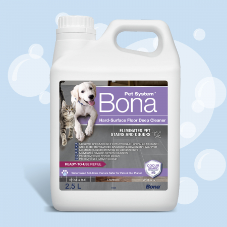 PET SYSTEM - Bona Pet System™ Hard Surface Floor Deep Cleaner Refill 2,5L