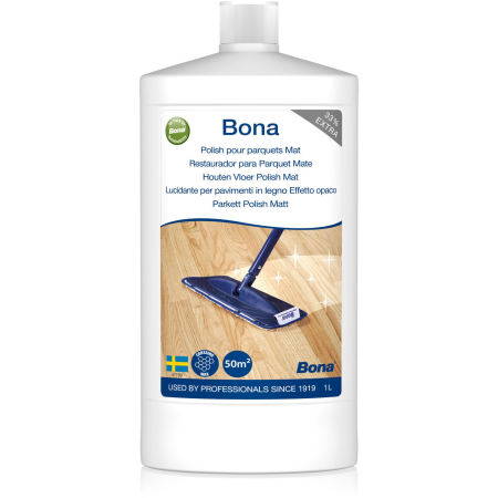 Produse Curatenie - Bona Polish Mat Parchet Lacuit -1L