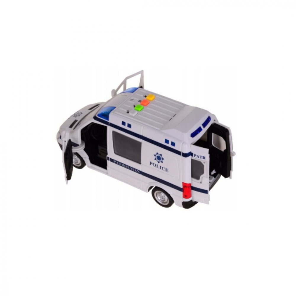 Mașină de poliție cu uși care se deschid [4]