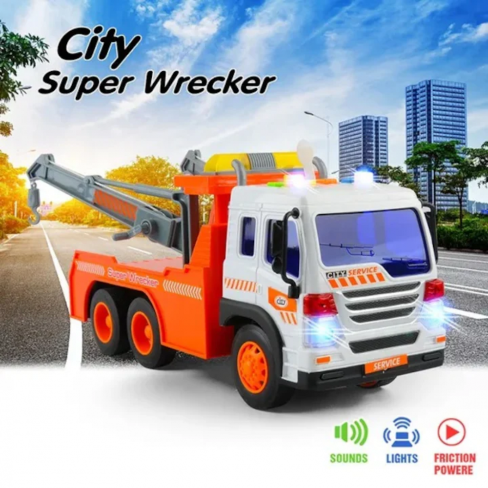 Set mașină și camion tractare, scară 1:12 [4]