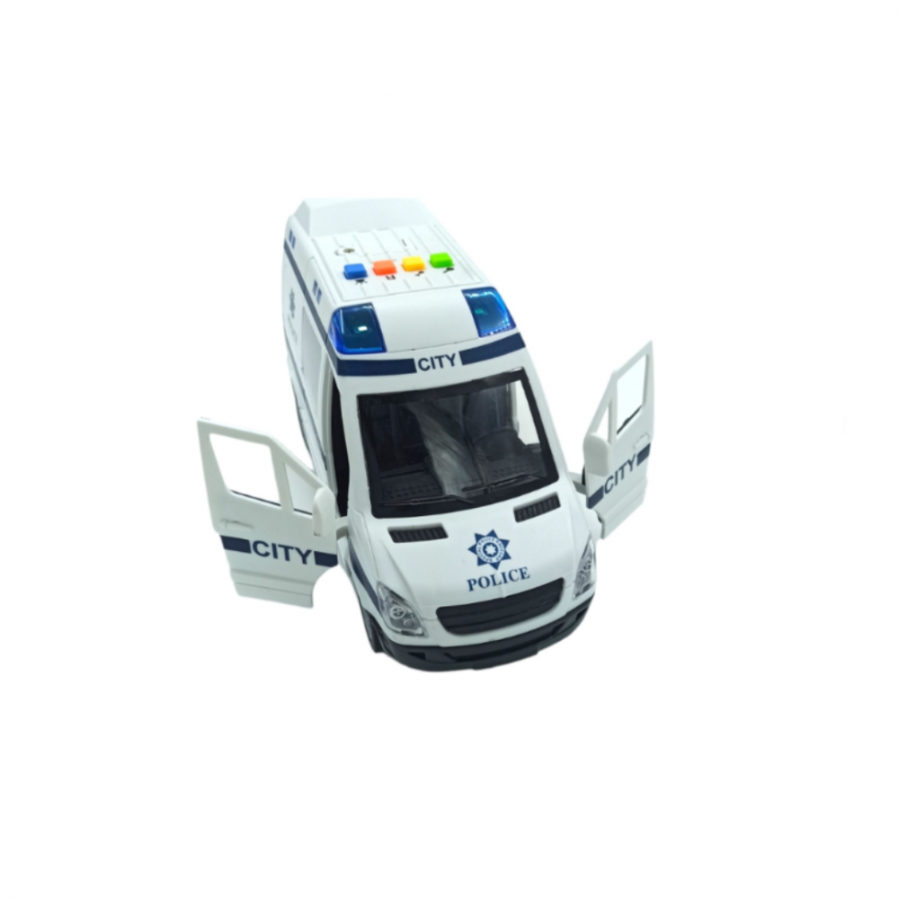 Mașină de poliție cu uși care se deschid [7]