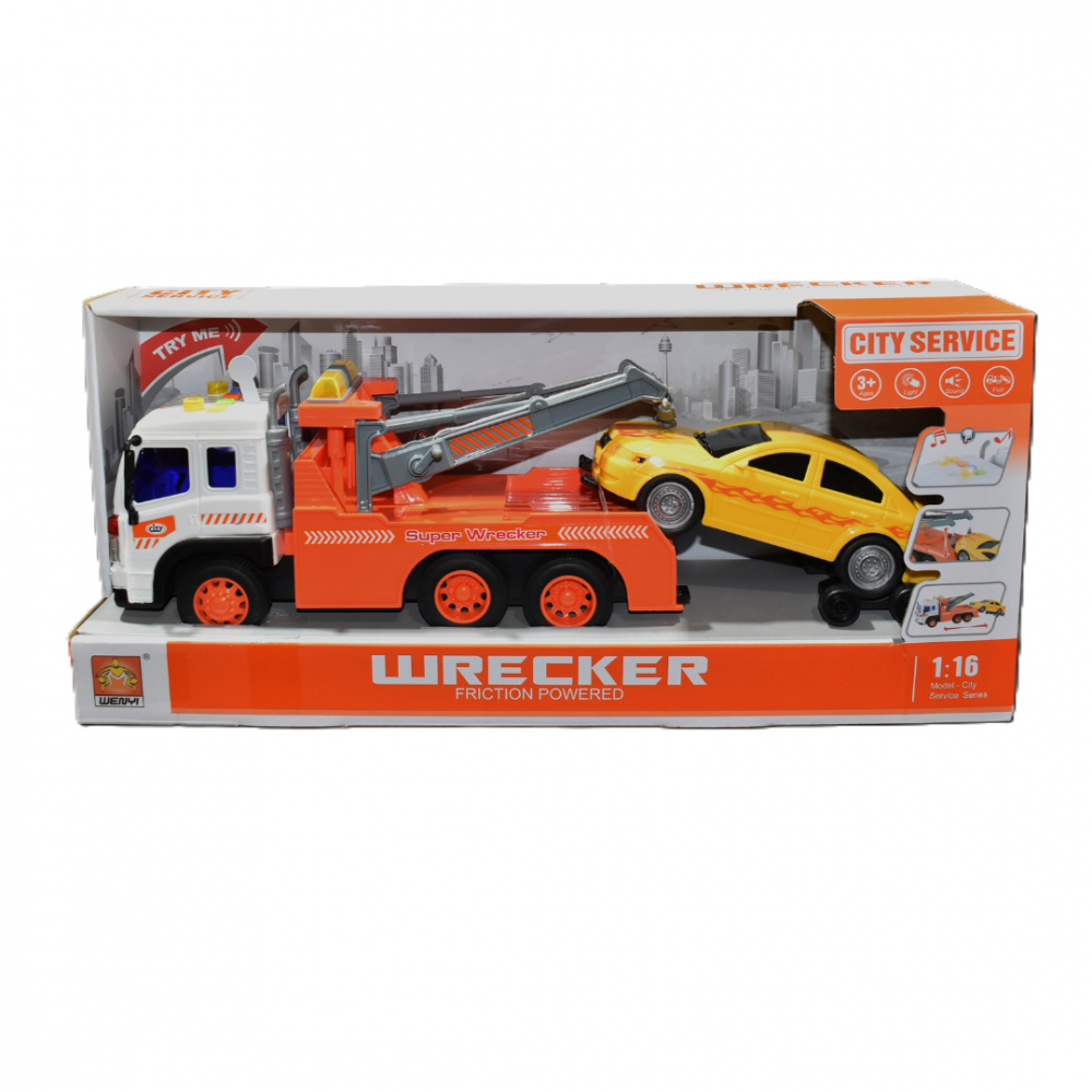 Set mașină și camion tractare, scară 1:12 [9]