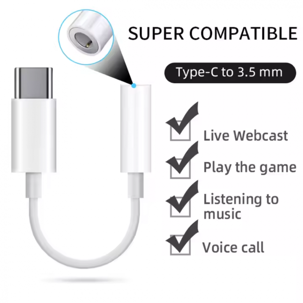 Adaptor USB Type-C la Jack 3.5mm [2]