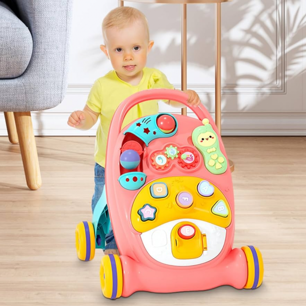 Antepremergător 2 în 1 pentru copii, Roz Piersică [5]