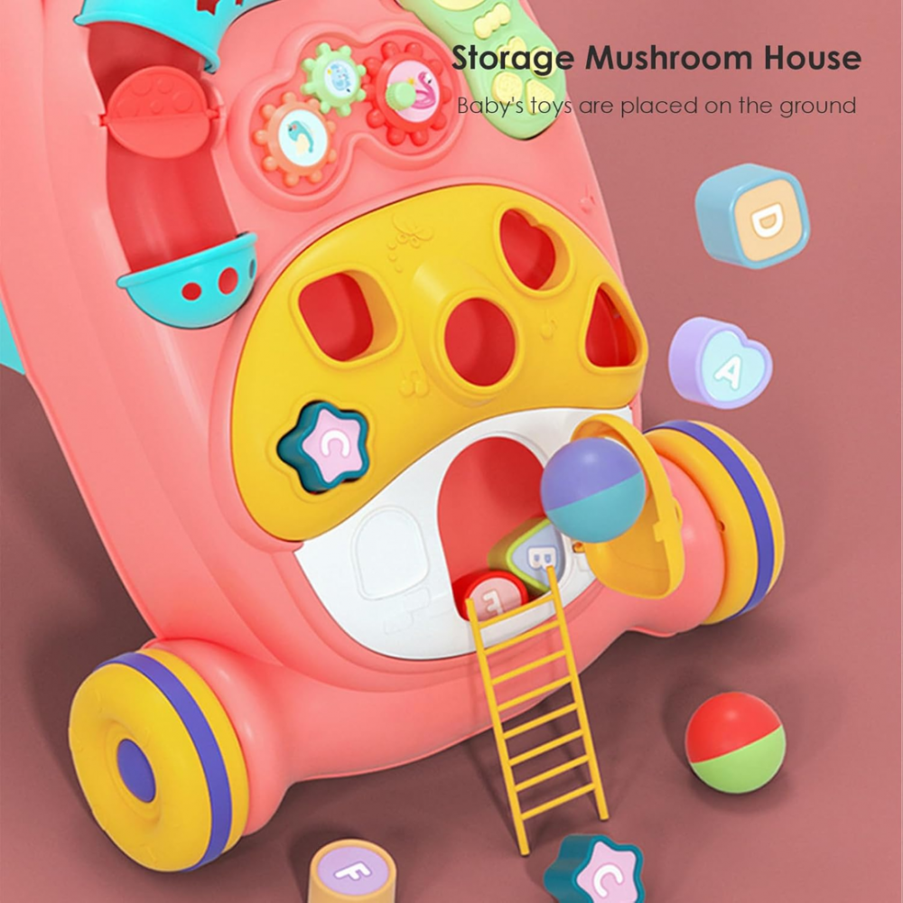 Antepremergător 2 în 1 pentru copii, Roz Piersică [6]